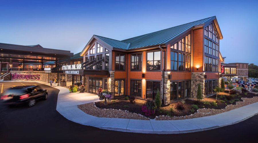 Wilderness Resort New Frontier Entrance