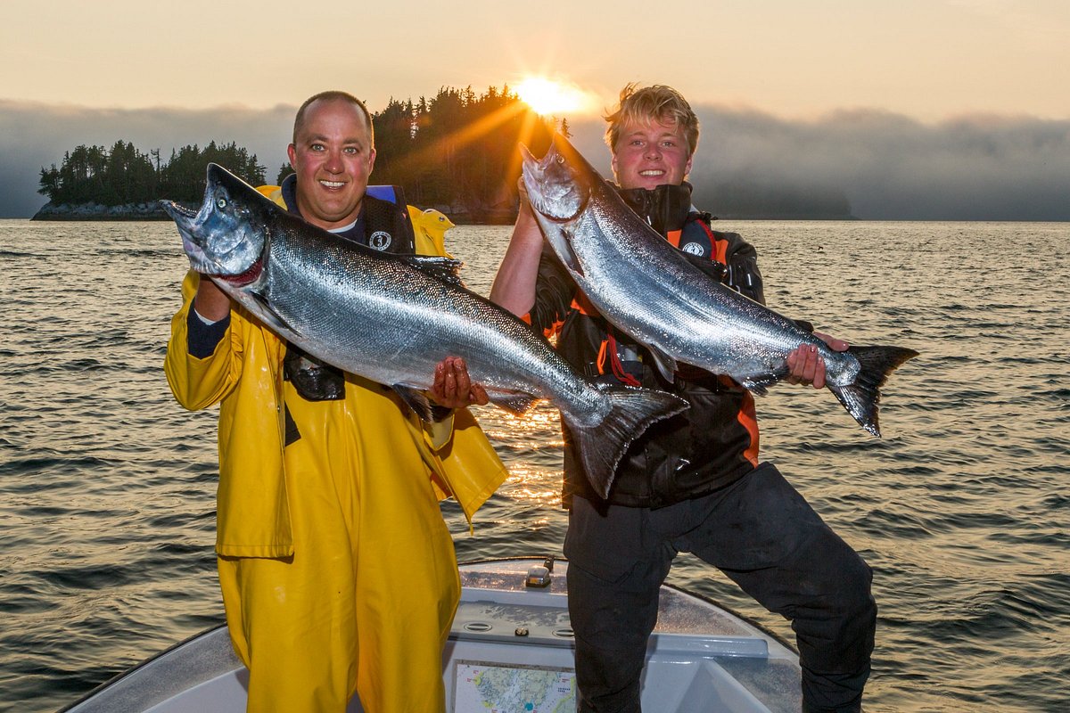 BC Salmon Fishing Lodge – Rivers Inlet Sportsman's Club - Salmon Fishing -  The First Timer