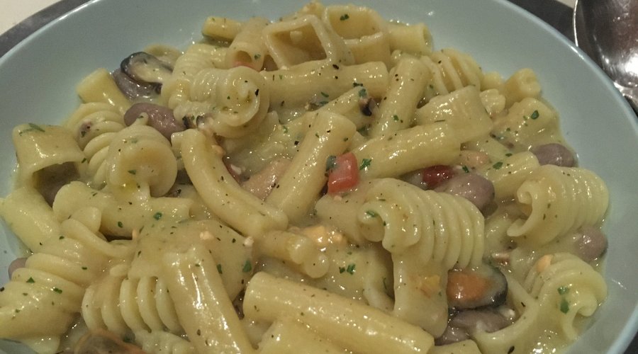 Pasta, fagioli e cozze