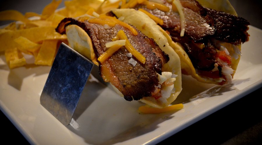 Brewery tacos with your choice of brisket, whitefish, pulled pork, or chicken!