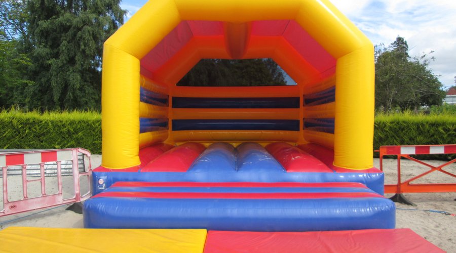 We have 2 bouncy castles at Craigtoun.  Unfortunately, which social distancing is mandatory, these are currently restricted to children under 12.  (Tickets required)
