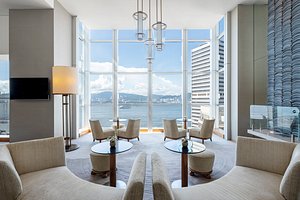 JEN Hong Kong by Shangri-La in Hong Kong, image may contain: Penthouse, Table, Living Room, Dining Room