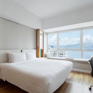 JEN Hong Kong by Shangri-La in Hong Kong, image may contain: Penthouse, Table, Living Room, Dining Room