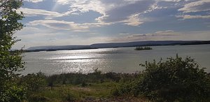 Fly fishing for wild Brown trout on Lough Corrib. Galway. Private