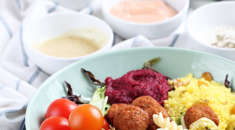 Saladas.
Salad.