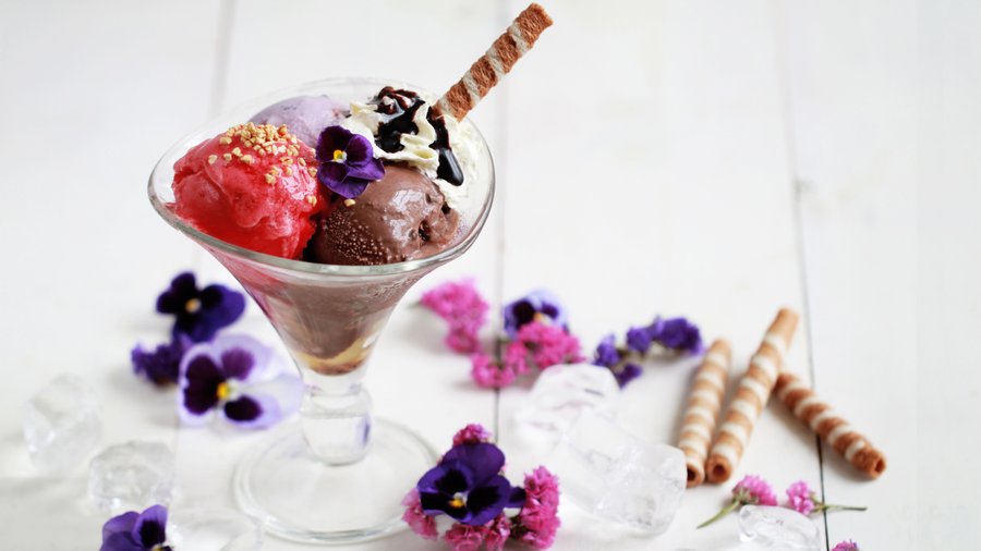 Gelados.
Ice cream.
