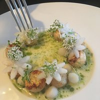 Glaskål og selleri