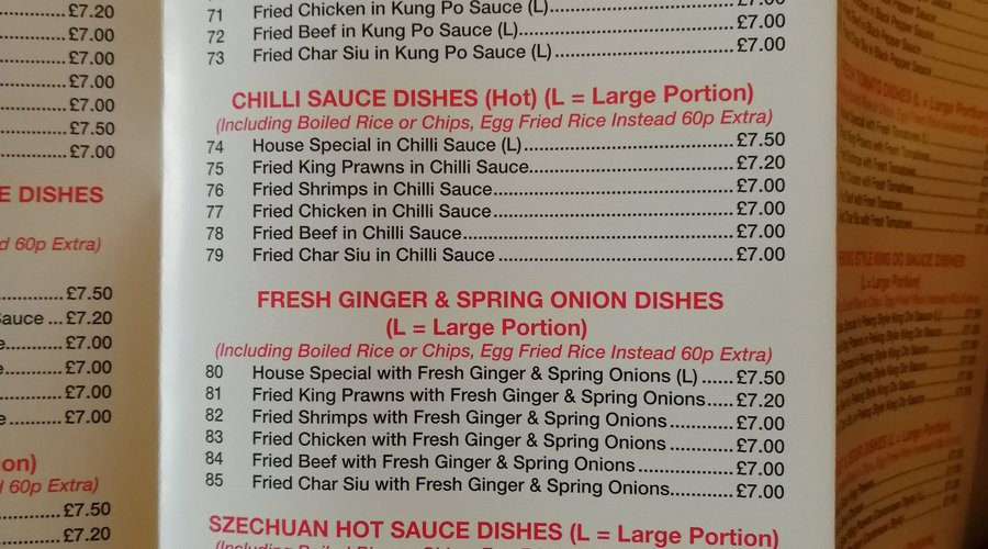 Orchid Lane Menu: Full Chinese Takeaway Menu with Prices in Glasgow (2025)
