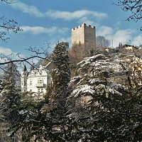 Passerschloßl in inverno passeggiando