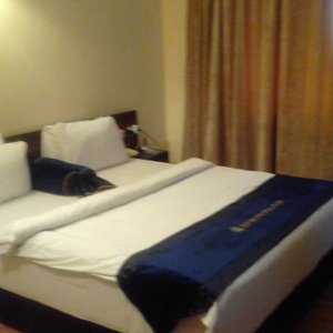 Bedroom photograph at the Southern Star.