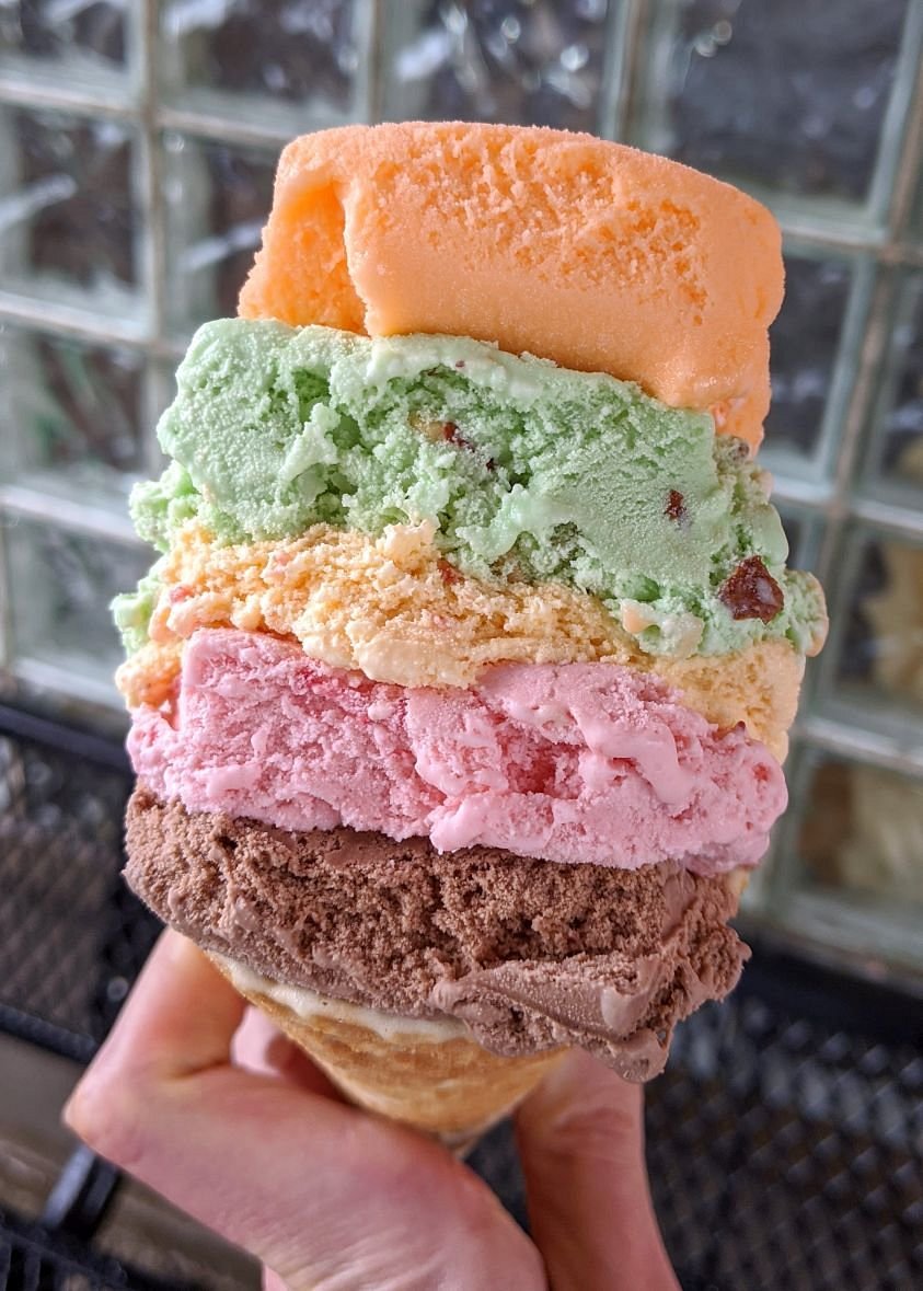 THE ORIGINAL RAINBOW CONE - BEVERLY, Chicago - Beverly - Cardápio, Preços &  Comentários de Restaurantes - Encomendar Entrega Online