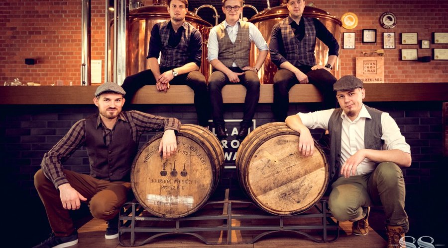 UŁAN BROWAR with Whisky Bar 88 team - whisky barrel aged project 2020 !