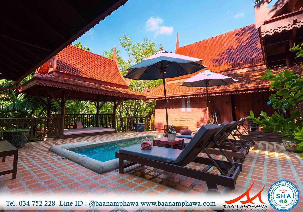 Baan Amphawa Resort &amp; Spa, hotel em Phetchaburi