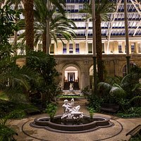 Kai Nielsen's sculpture The Water Mother in the winter garden of the Ny Carlsberg Glyptotek in Copenhagen.