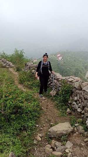 Salberry Resort in Kotdwara, image may contain: Path, Hiking, Bag, Trail