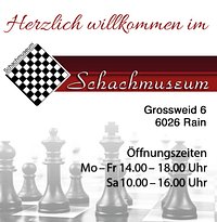 Large Chess Museum in Switzerland.