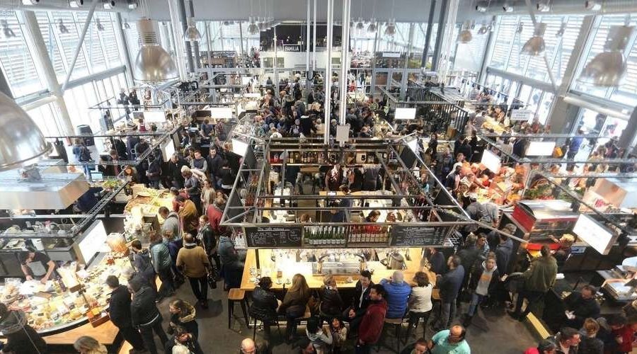 Les Halles de Bacalan, vue intérieure
