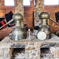 Old equipment for extraction of rose oil