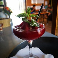 Daiquiri de fresa.