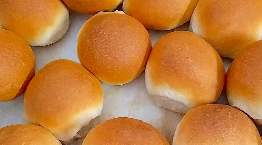 Homemade buns.