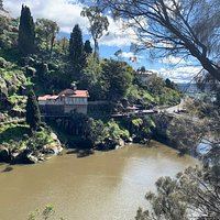 Walking from Cataract Gorge to Penny Royal