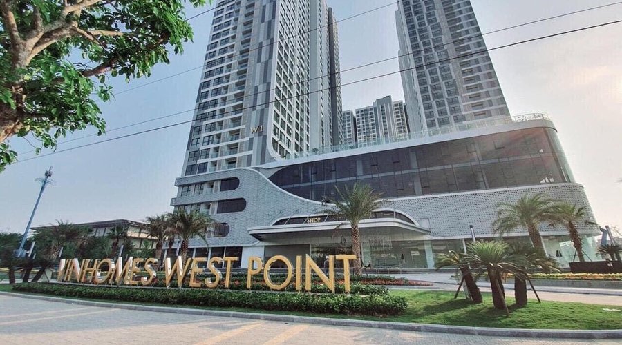 Căn hộ thuộc toàn nhà của Vinhome West Point