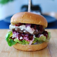 Beetroot Angus Burger