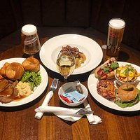 Some tasty food from our new menu.