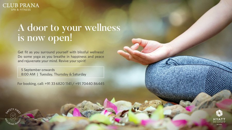 YOGA BY THE POOL@ CLUB PRANA, HYATT REGENCY KOLKATA