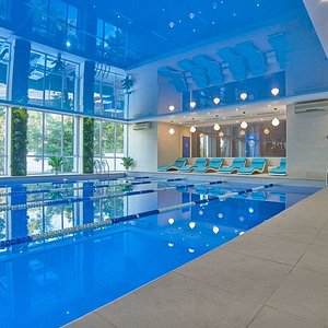 Hotel & Spa NEMO with Dolphins in Kharkiv, image may contain: Pool, Water, Swimming Pool, Resort