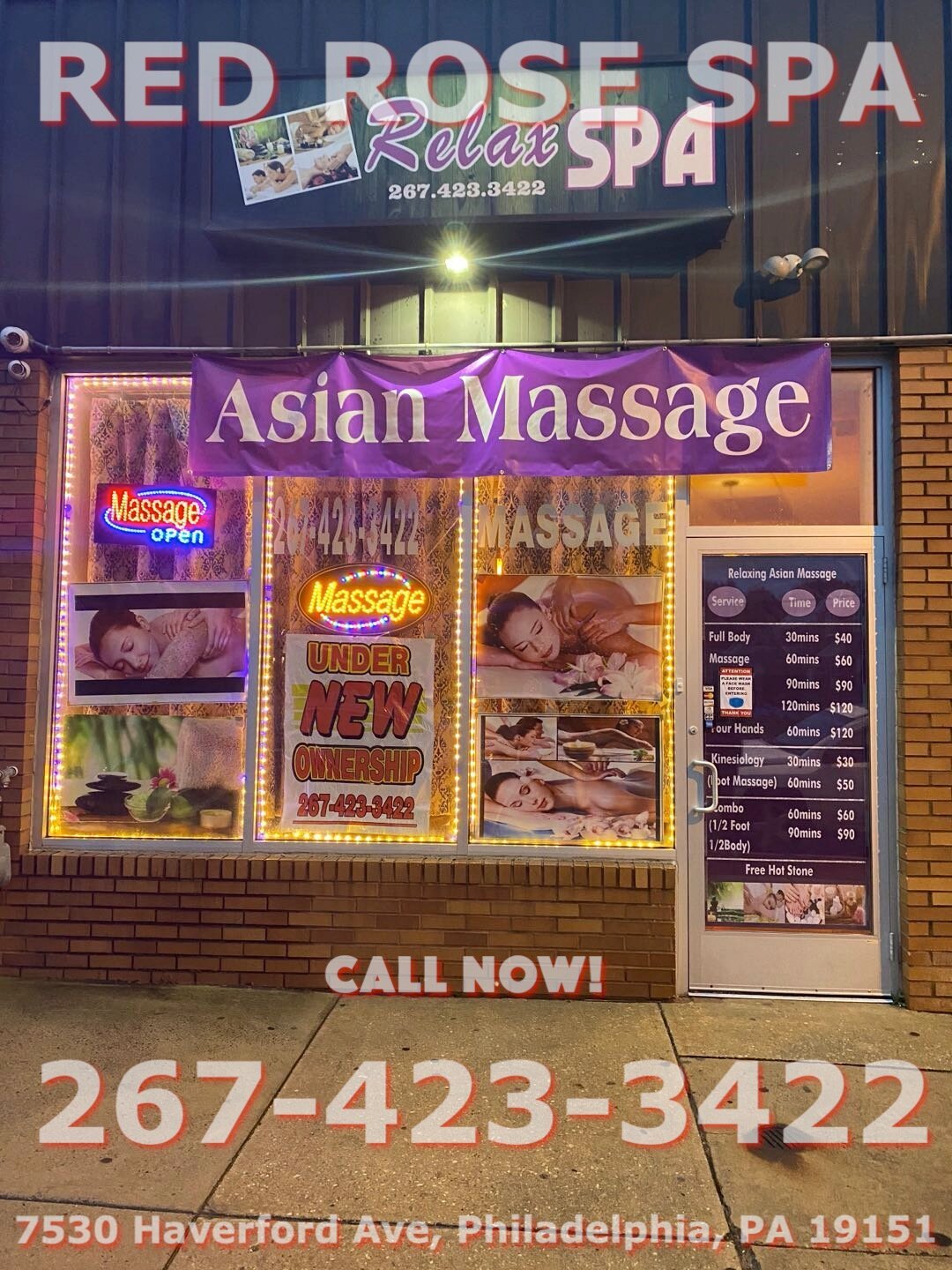 RED ROSE SPA ASIAN MASSAGE OPEN (Filadelfia) - Qué SABER antes de ir