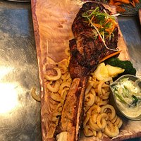This was one big piece of meat... WOW
