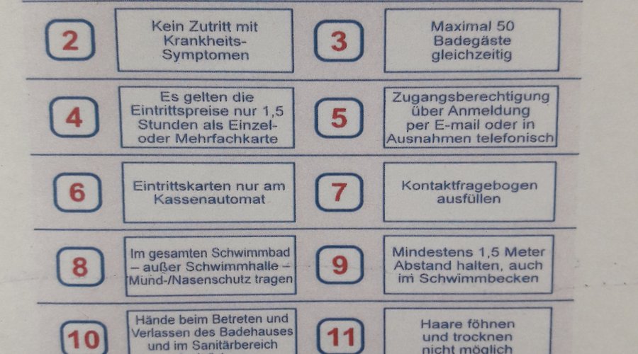 Diese Informationen sollte man vor dem Besuch im Badehaus gelesen haben. ( ° - ° )