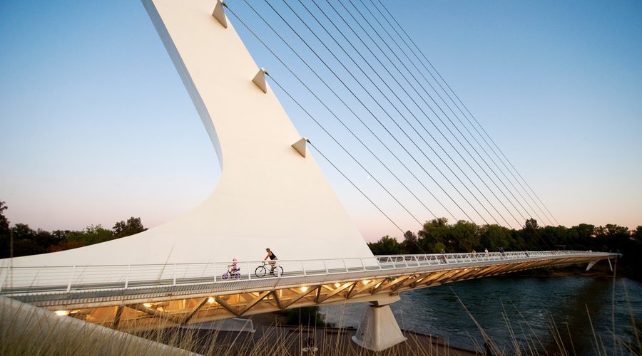 The Sundial Bridge in Redding, CA