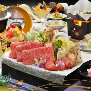 しゃぶしゃぶ会席(一例)