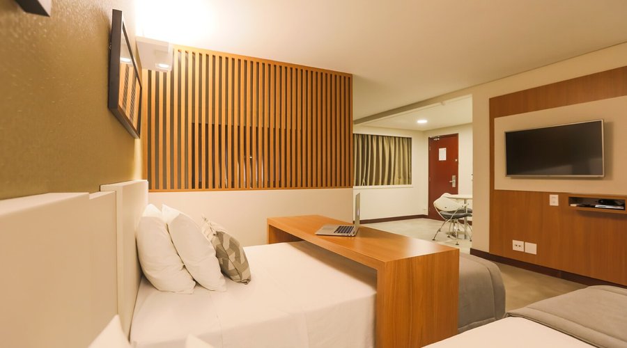 Suite Business Class  Twin reformada! Uma das melhores categorias do hotel!