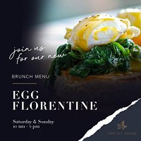 Try out our New Brunch Menu...