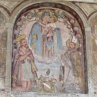 L'affresco sulla facciata