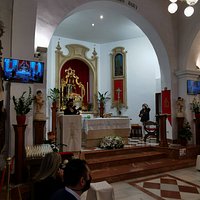 Interior de la Iglesia.