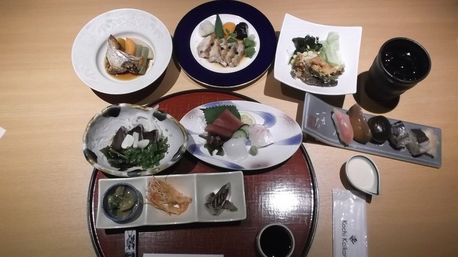 夕食「土佐おもてなしプラン」