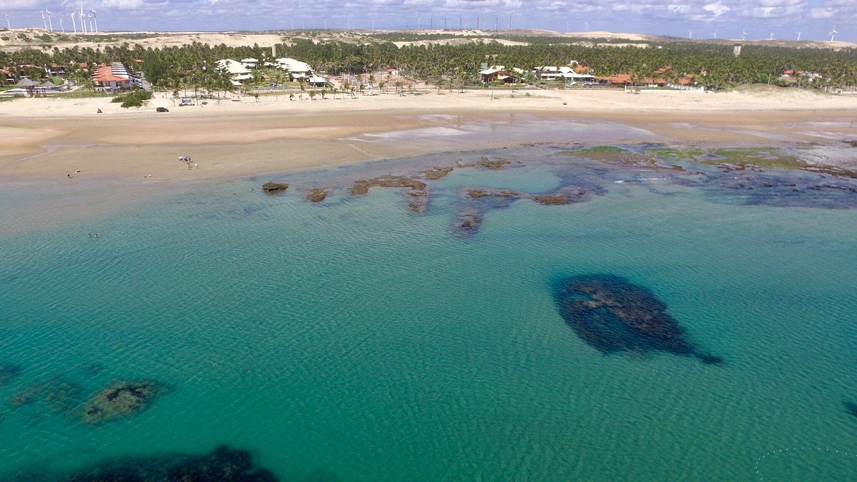 Melhores praias do Ceará - praia das flecheiras