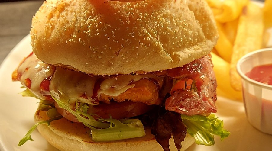 Chicken new York burger 