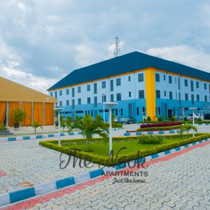 Side view of the Hotel