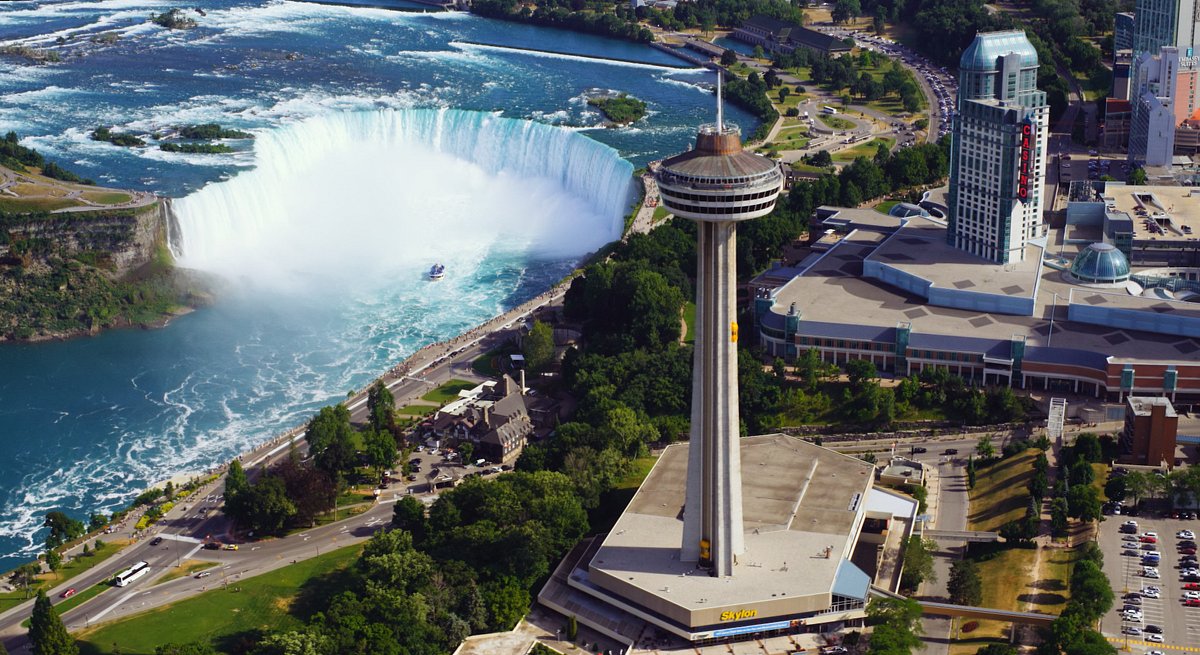 Skylon Tower Niagara Falls Canada Side
