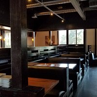 Interior of restaurant