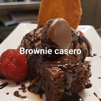 Delicioso postre casero.....