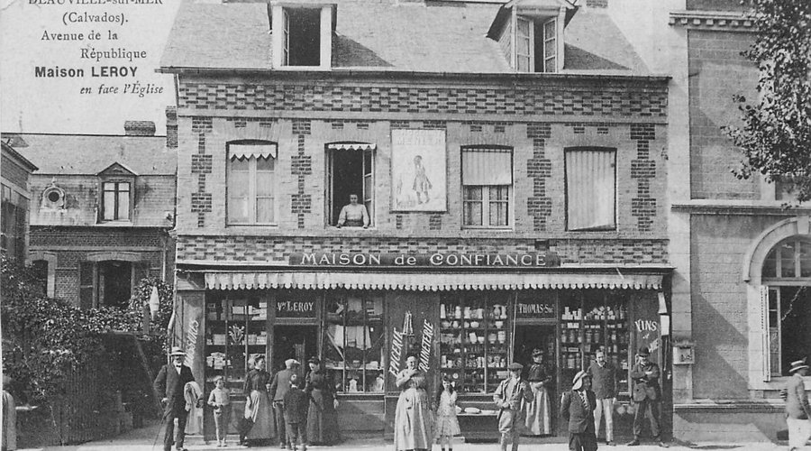 Notre établissement dans les années 1950! "MAISON DE CONFIANCE", un bâtiment pleins d'histoires...