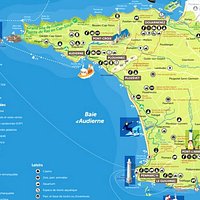 Carte de situation en Bretagne //Situation map in Brittany