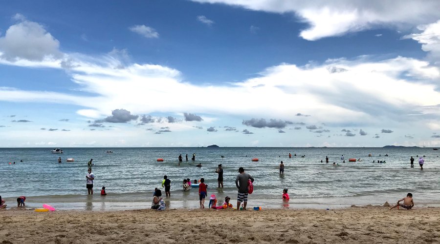 Sai Kaew Beach is in Sattahip in area of Nevy camp. it is amazing place, clean water and sand on the beach. must vist this beach.