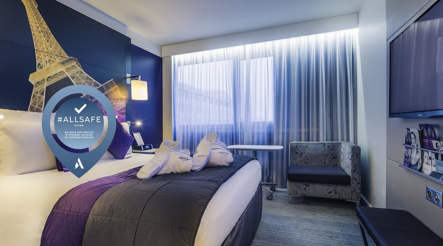 Hotel labellisé ALLSAFE - Certifié par Bureau Veritas 